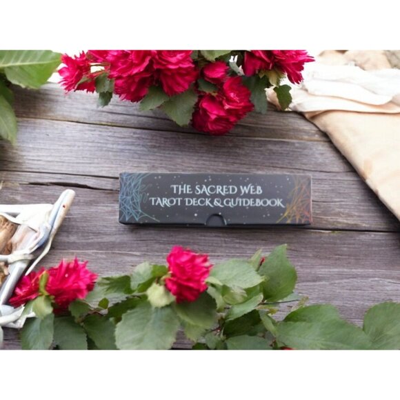 The Sacred Web Tarot by Jannie Bui Brown, Complete Deck and Guidebook NEW - Picture 3 of 12